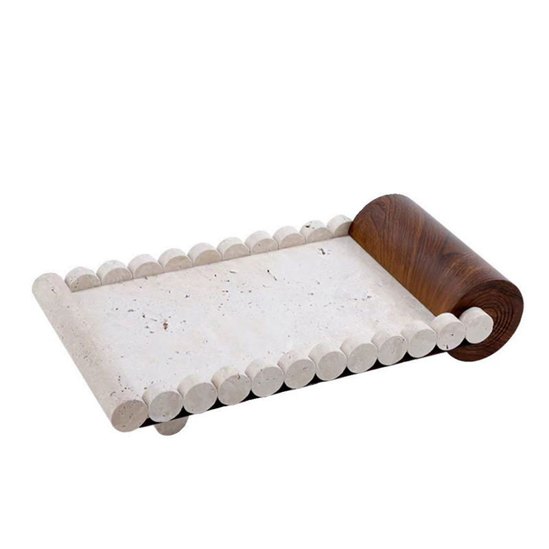 Designers Limestone Fruit Bowl For Hotel Model Rooms And Desserts